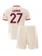 Bayern Munich Konrad Laimer #27 Alternativní dres pro děti 2024-25 Krátký Rukáv (+ trenýrky)